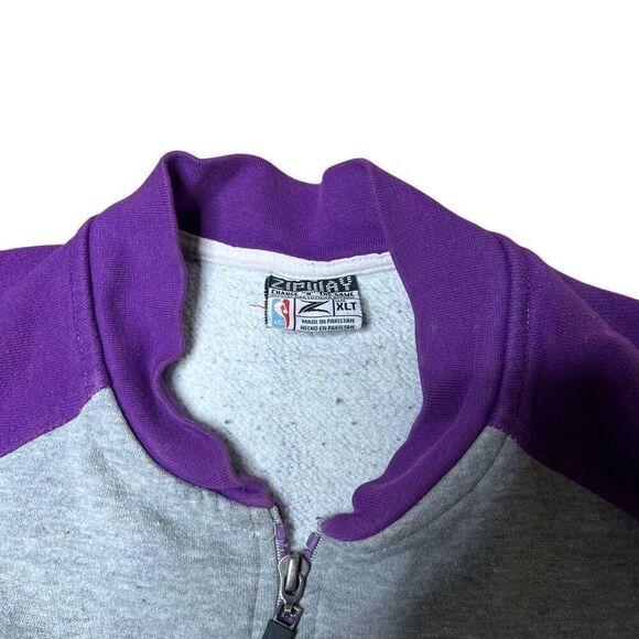 Y2K Lakers 1/2 Zip Pullover XL - Picture 2 of 6